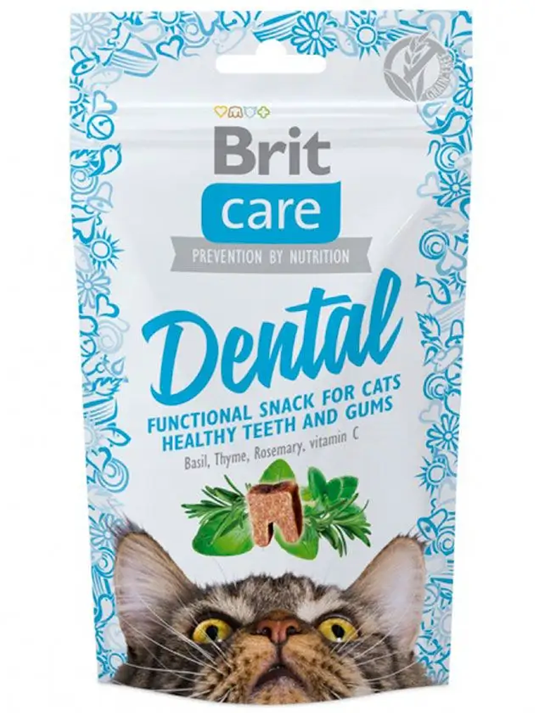 Brit Care cat snack dental functional 50g 1