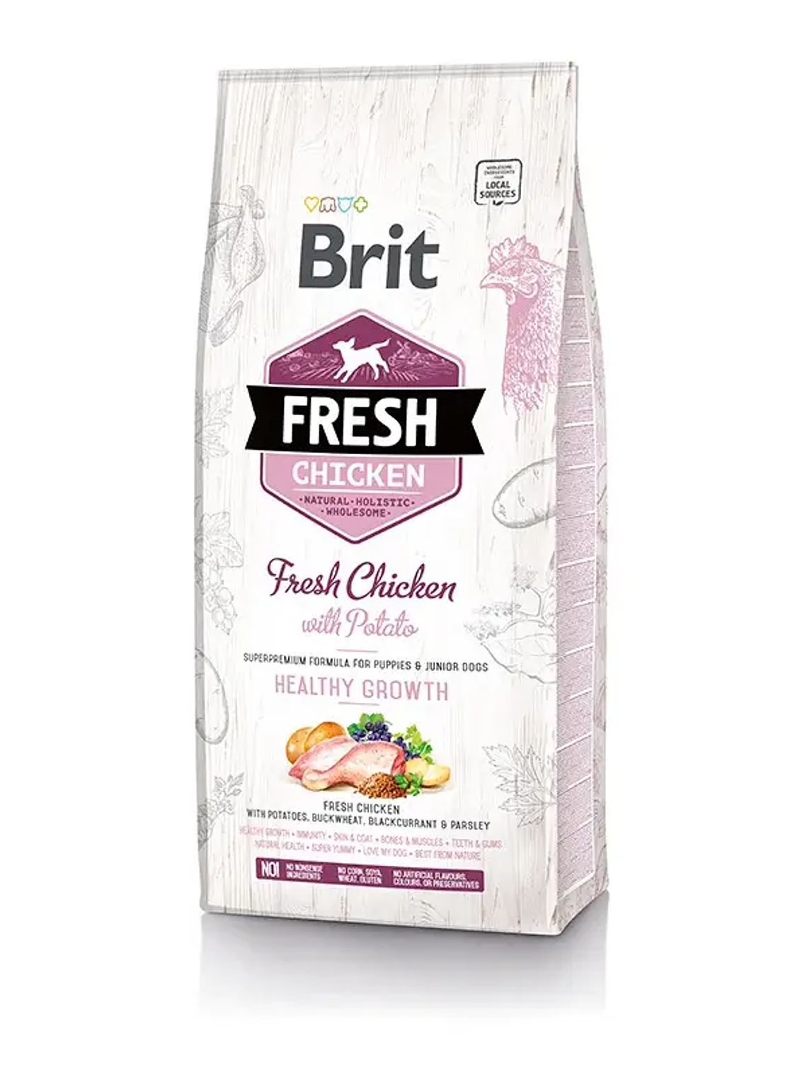 Brit Fresh Chicken With Potato Puppy 1