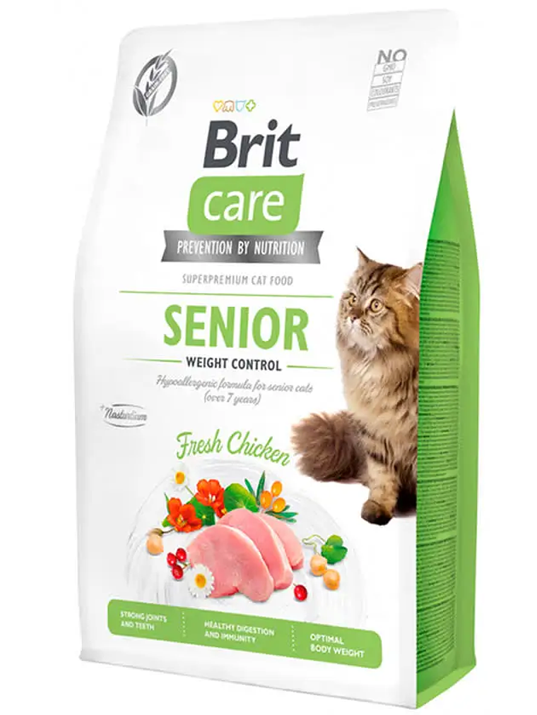 Brit Care Cat Grain-Free Senior Weight Control 1