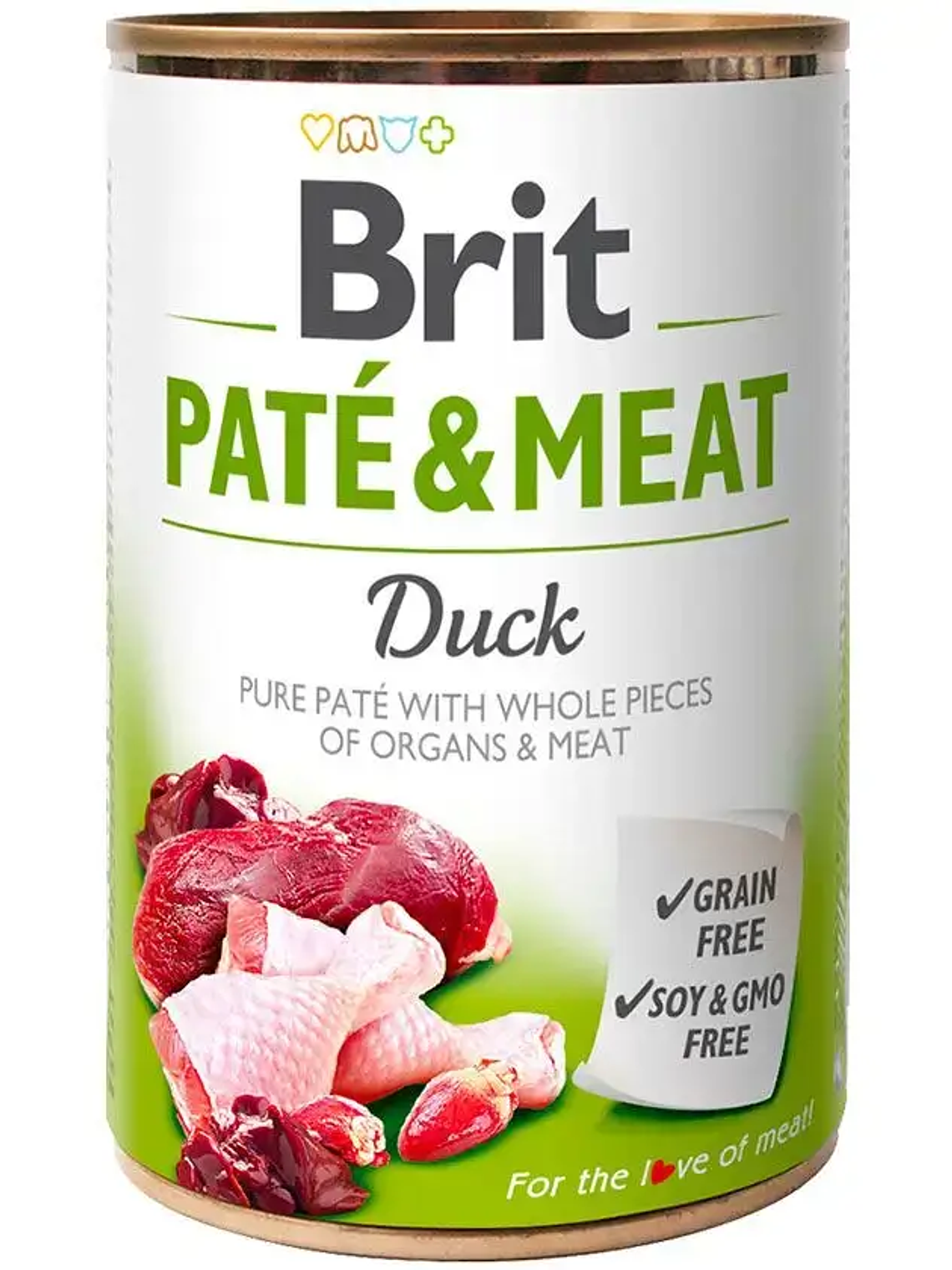 Lata Brit Care Paté & Meat Duck  1
