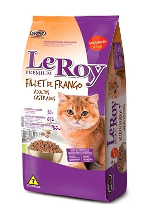 LEROY FILETE POLLO COMIDA PARA GATOS CASTRADOS 10,1kg	