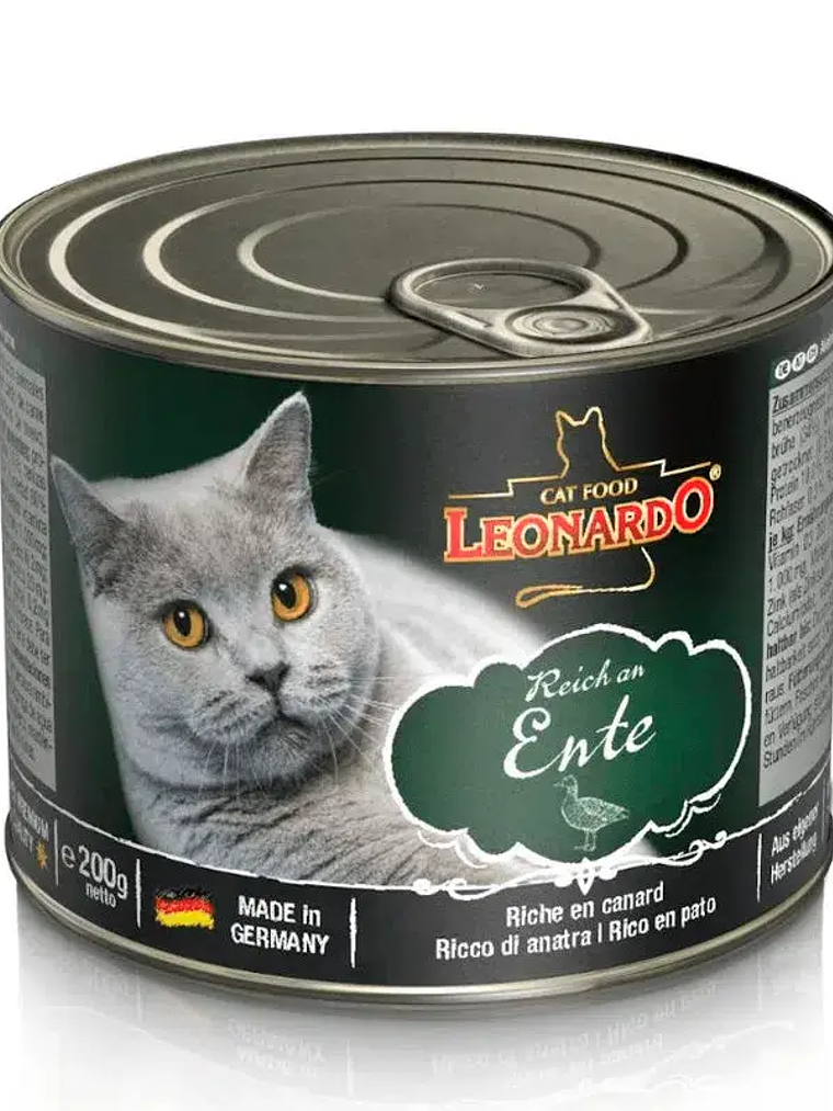 LEONARDO LATA PATO QUALITY SELECTION 200GR	 1