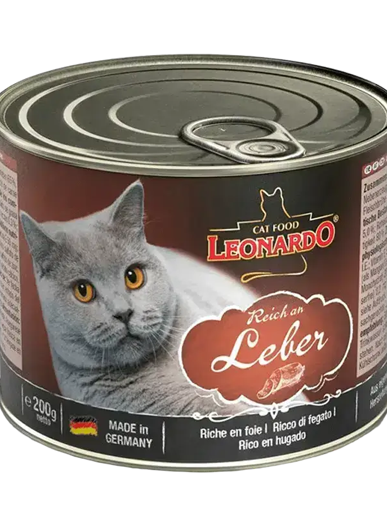 LEONARDO LATA HIGADO QUALITY SELECTION 200GRS 1