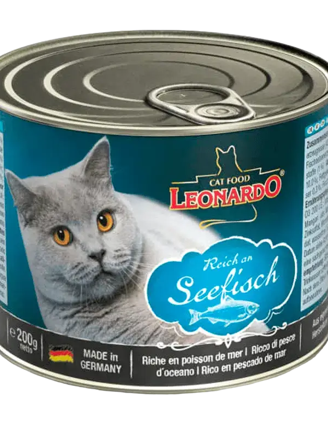 LEONARDO LATA QUALITY SELECTION PESCADO 200GR	 1