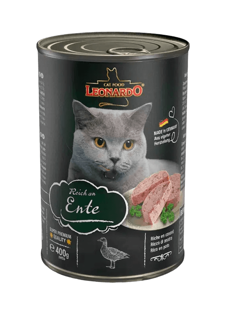LEONARDO LATA QUALITY SELECTION PATO 400GR 1