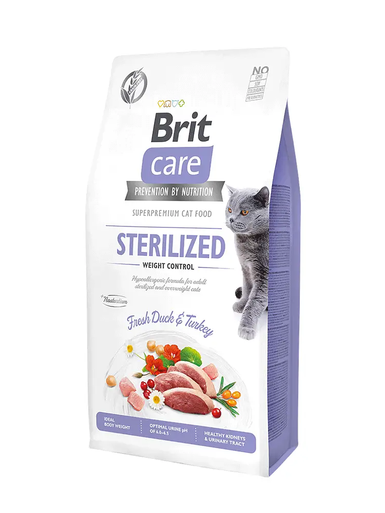 Brit Care Cat Grain-Free Sterilized Weight Control 2