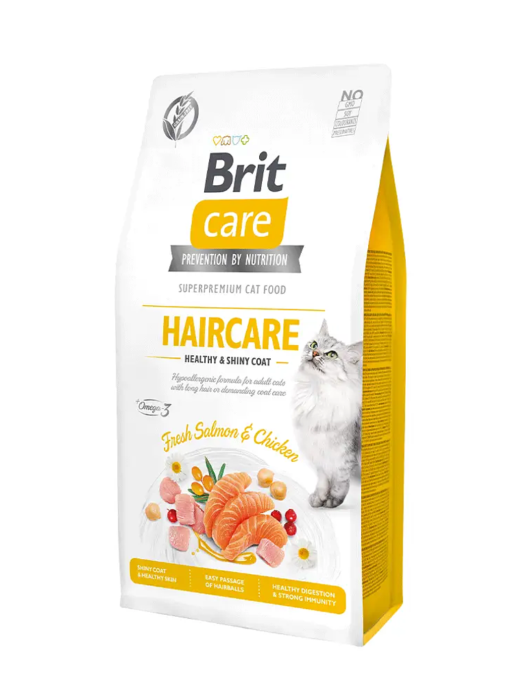 Brit Care Cat Grain-Free Haircare Healthy & Shiny Coat 2