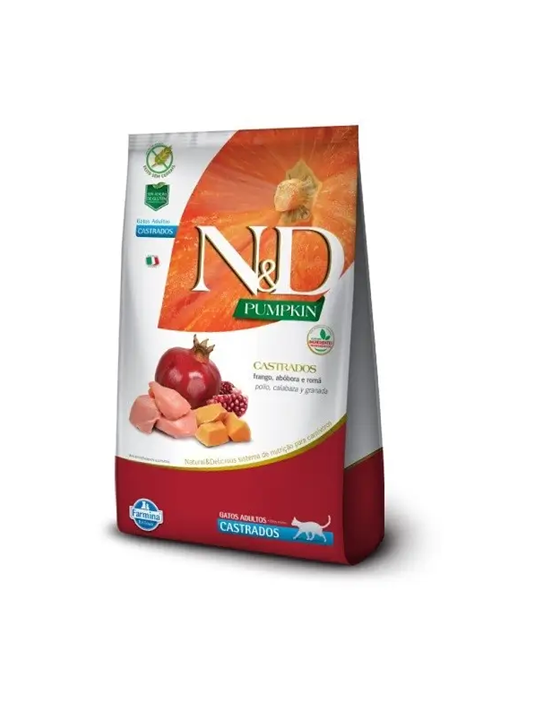 N&D Pumpkin Gato Castrado 1