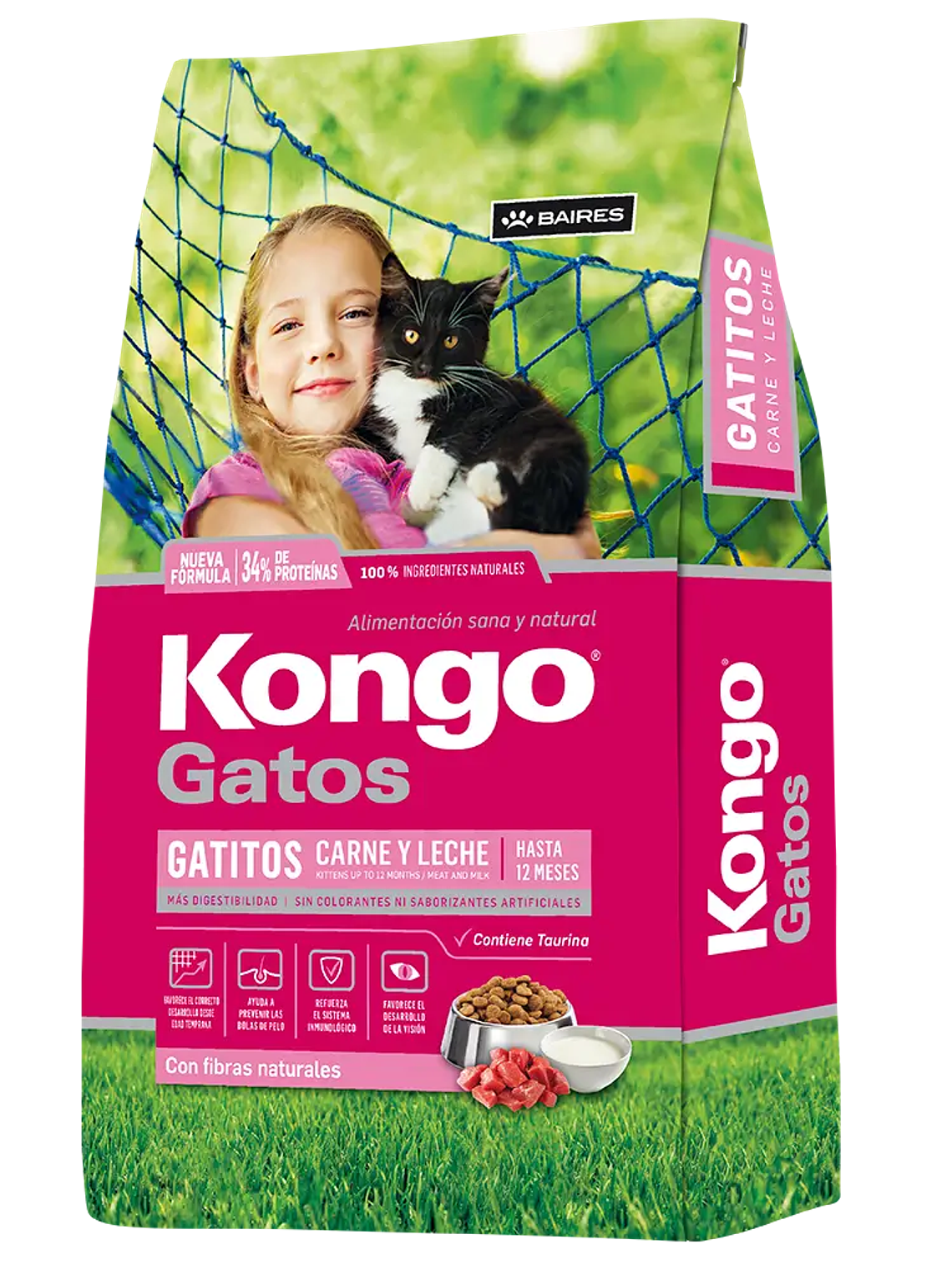 KONGO GATITOS CARNE Y LECHE 1