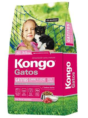 KONGO GATITOS CARNE Y LECHE