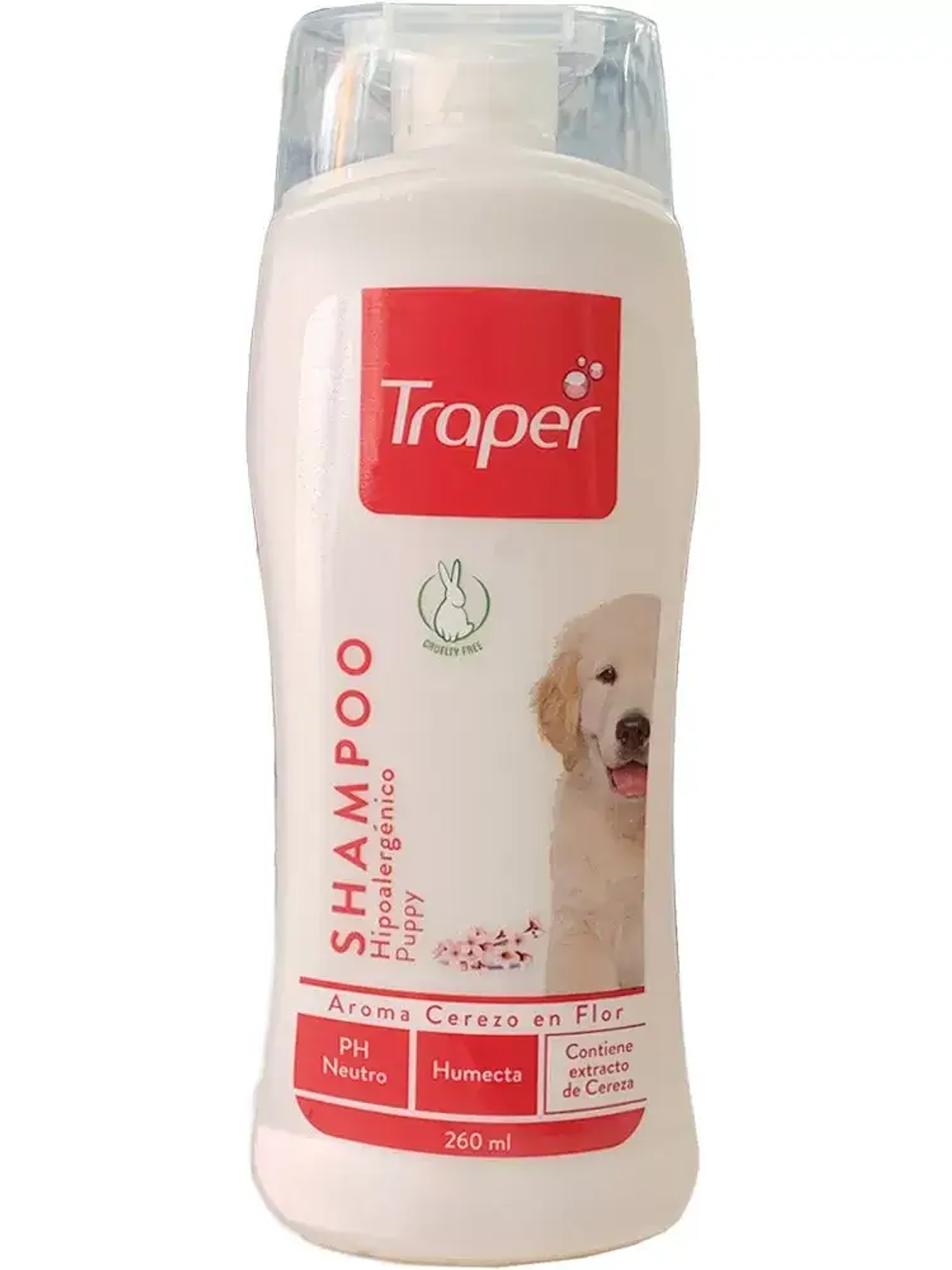 Traper Shampoo Neutro Para Cachorro Hipoalergenico 260ml 1