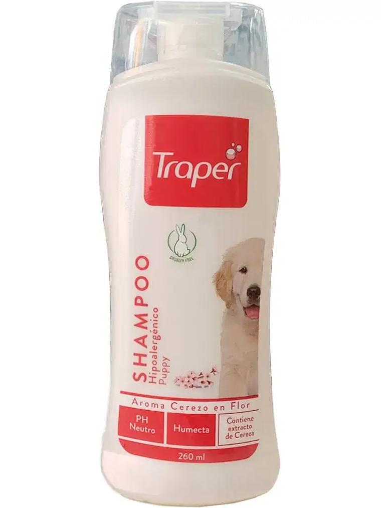 Traper Shampoo Neutro Para Cachorro Hipoalergenico 260ml 1