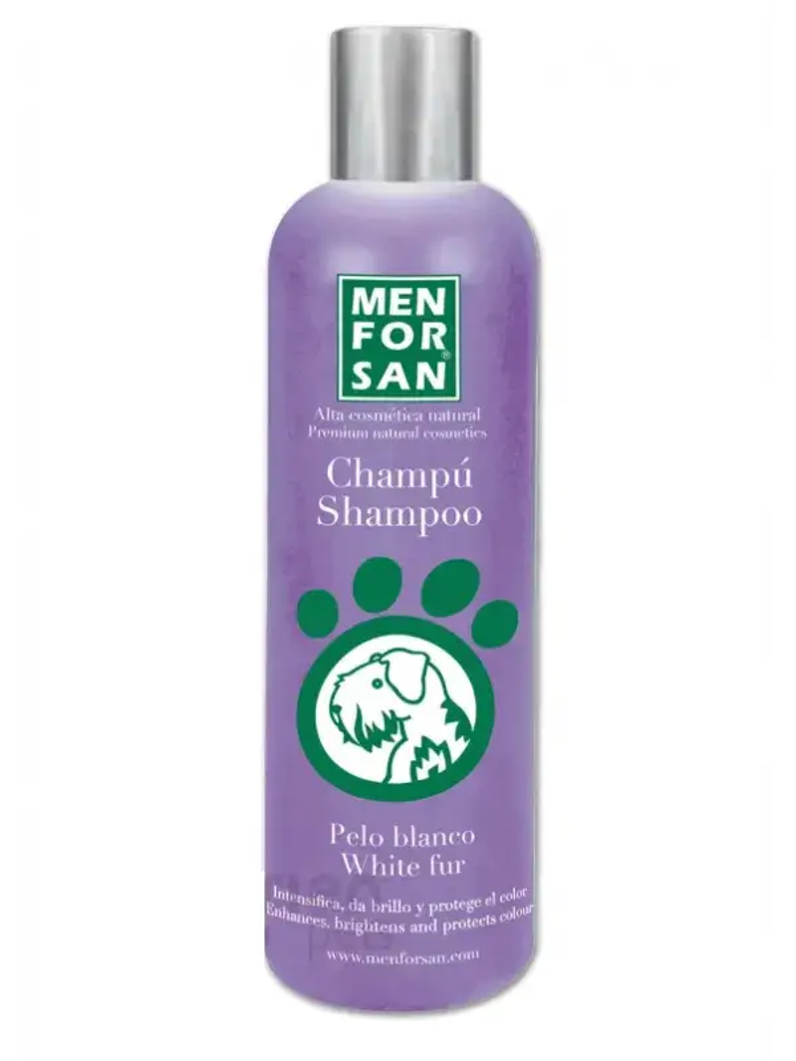 Menforsan Shampoo Pelo Blanco Para Perro 300ml 1