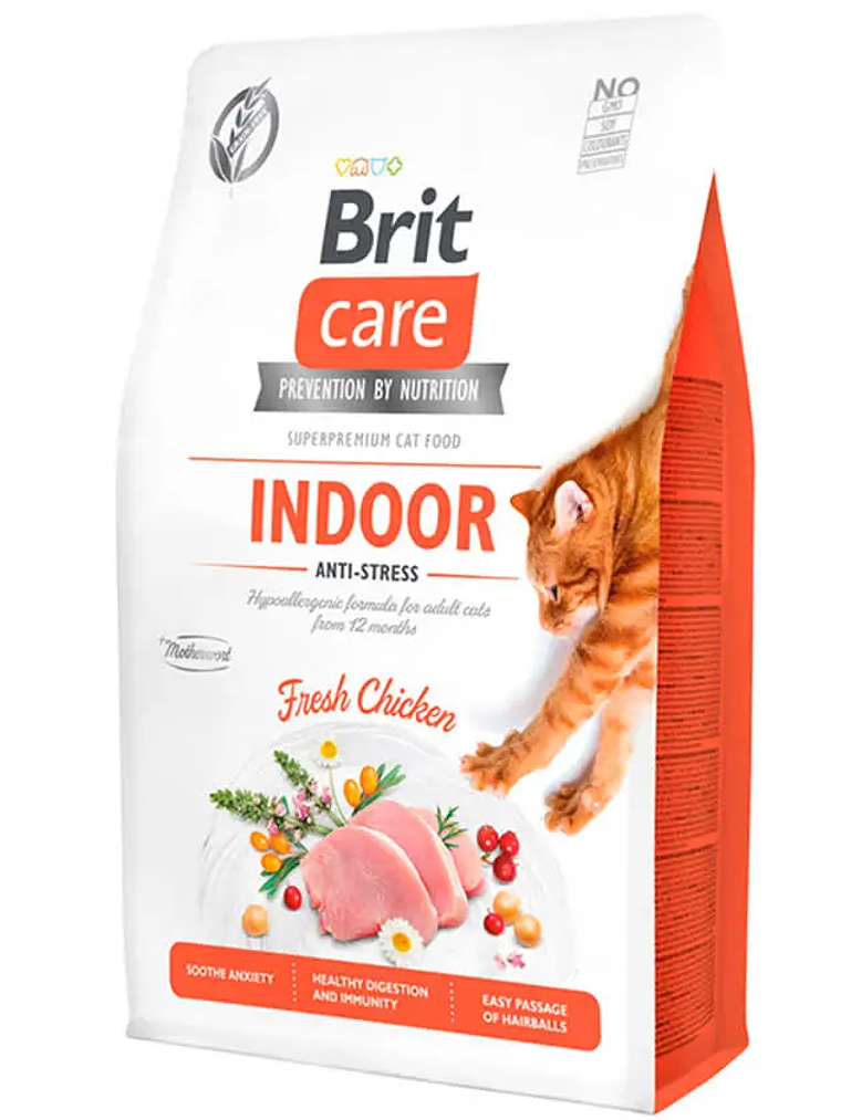 Brit Care Cat Grain-Free Indoor Anti-Stress 1