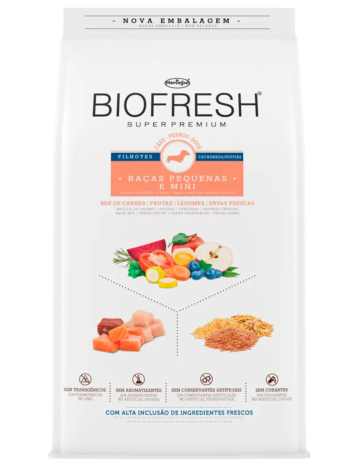 Biofresh Super premium Perros Cachorros Raza Pequeña 10kg 1