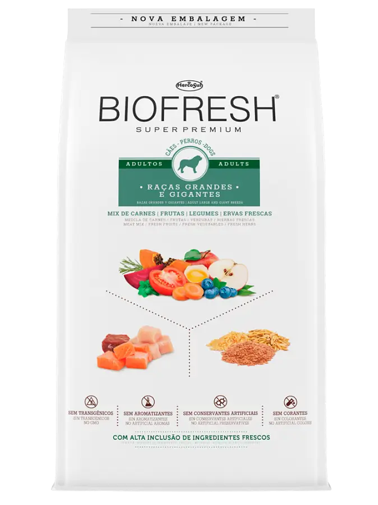 Biofresh Perro Adulto Razas Grandes y Gigantes 15Kg 1