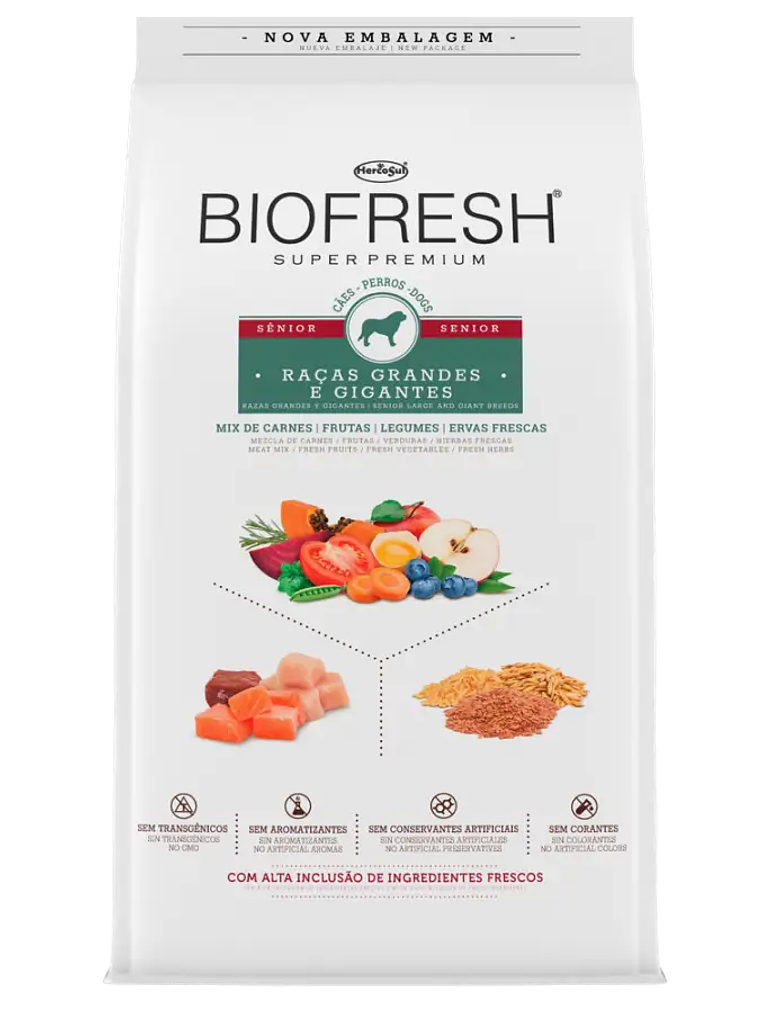 Biofresh Super premium Perros Senior Raza Grande 15kg 1
