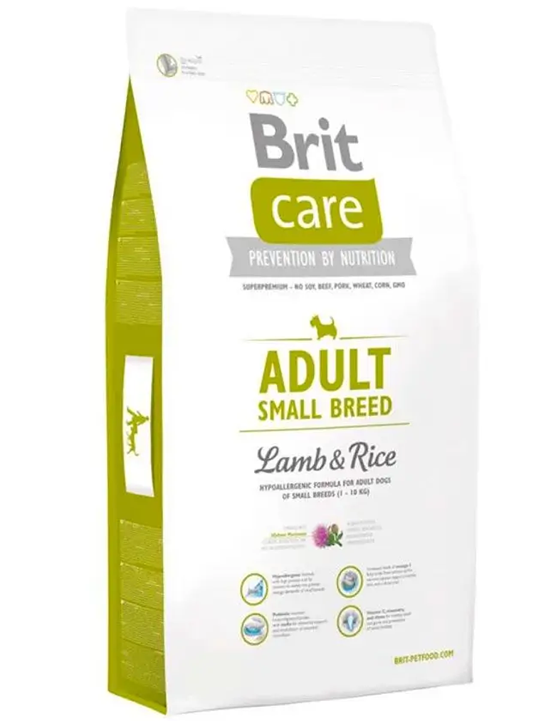 Brit Care Adult Small Breed Lamb & Rice  2