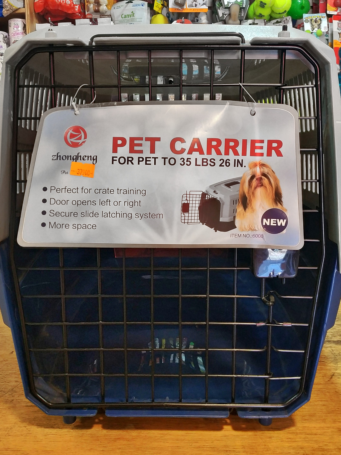 Jaula de Transporte para Perro de hasta 15kg (6008-L) 4