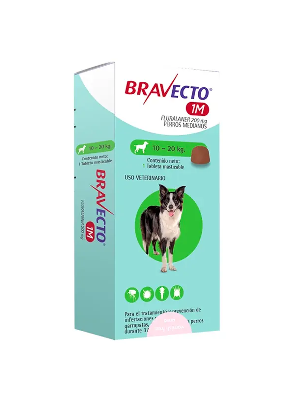 Bravecto Perro 1 Mes 10 a 20 kg 1
