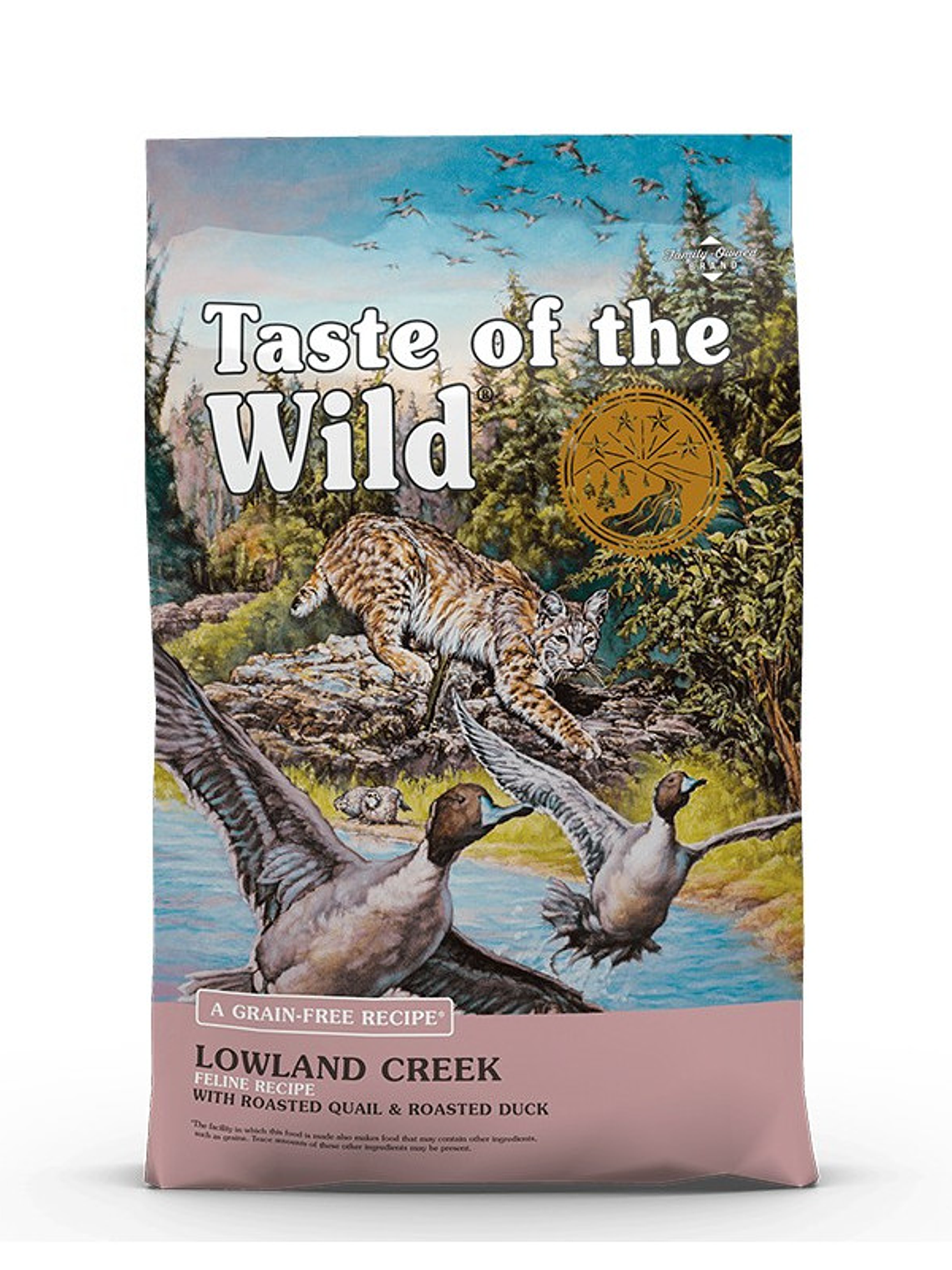 Taste of the wild Lowland Creek Feline (Pato) 6.6kg 1