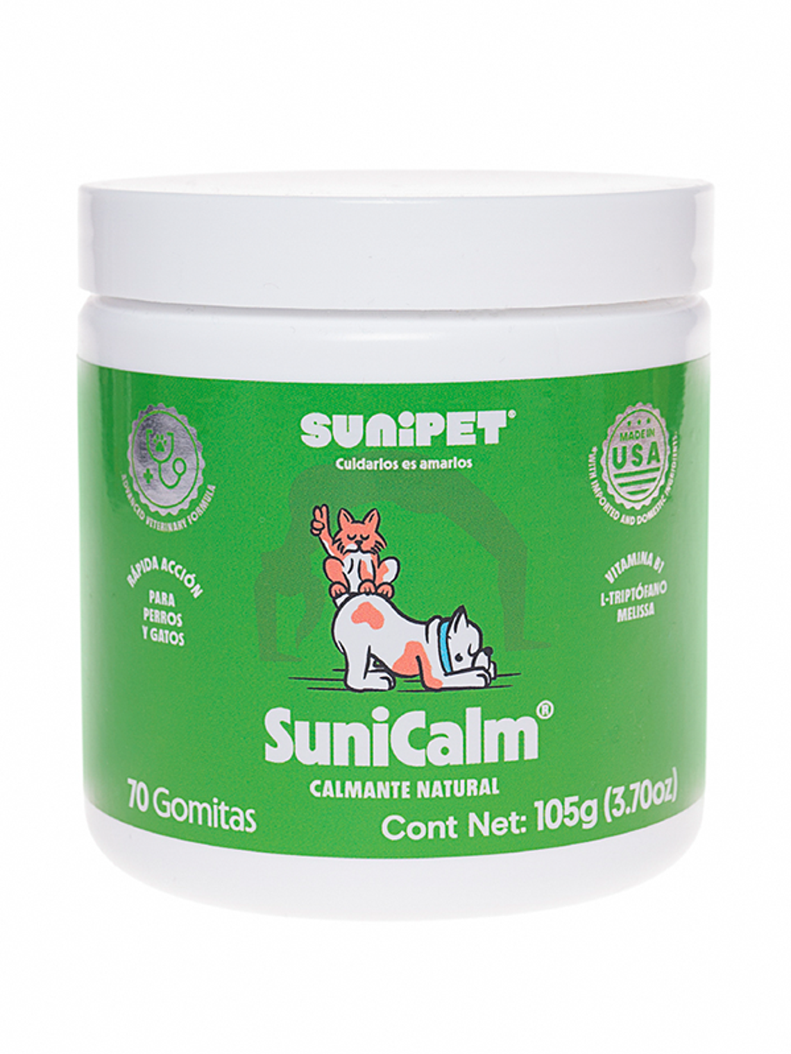 SuniCalm Suplemento Anti-Estrés 70 Comprimidos 1