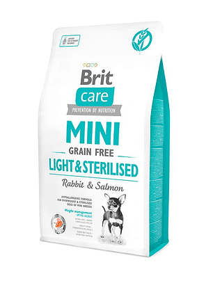 Brit Care Mini Light & Sterilised Rabbit & Salmon