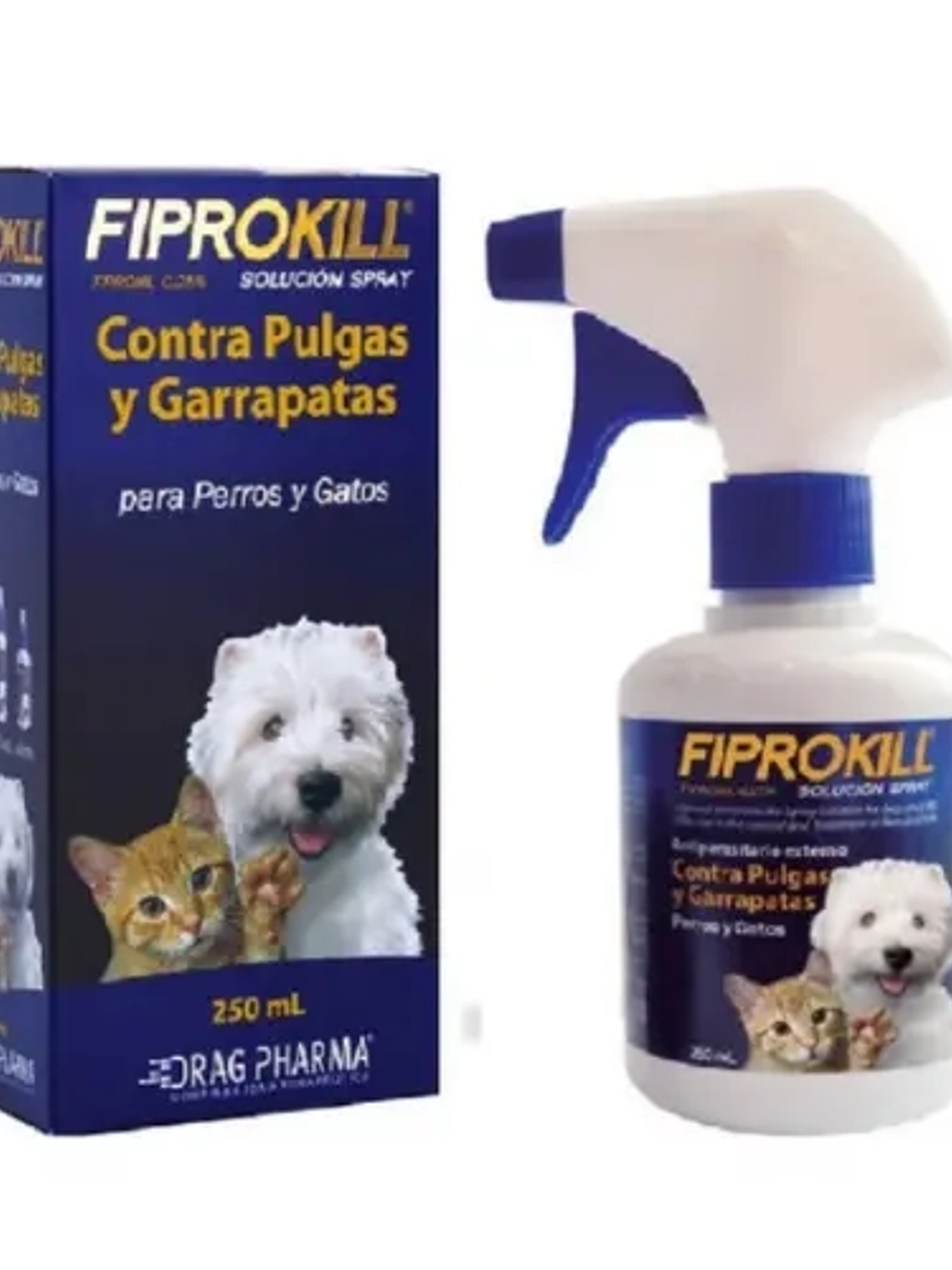 Fiprokill Spray control pulgas y garrapatas 4