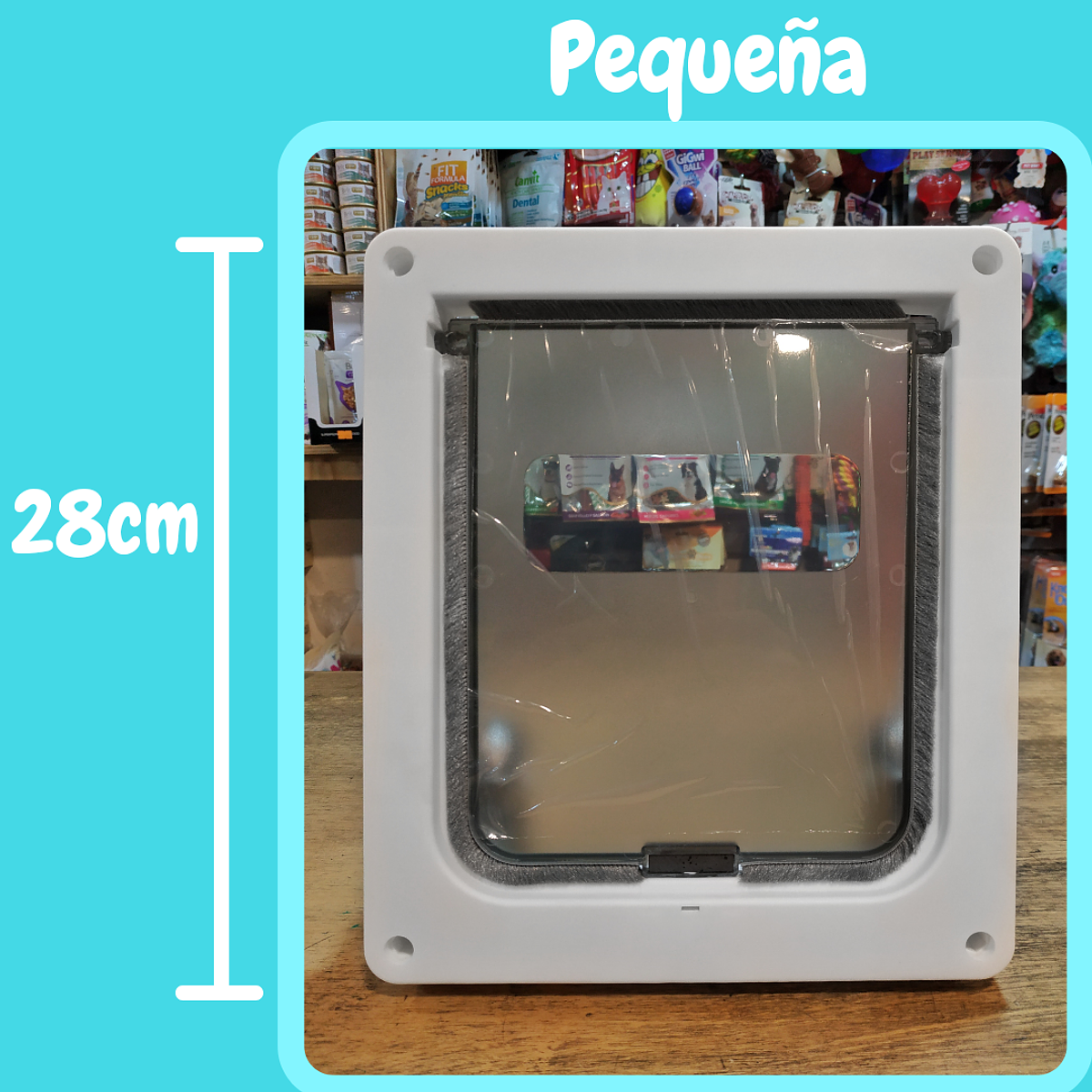 Puerta Abatible para mascotas Pequeña