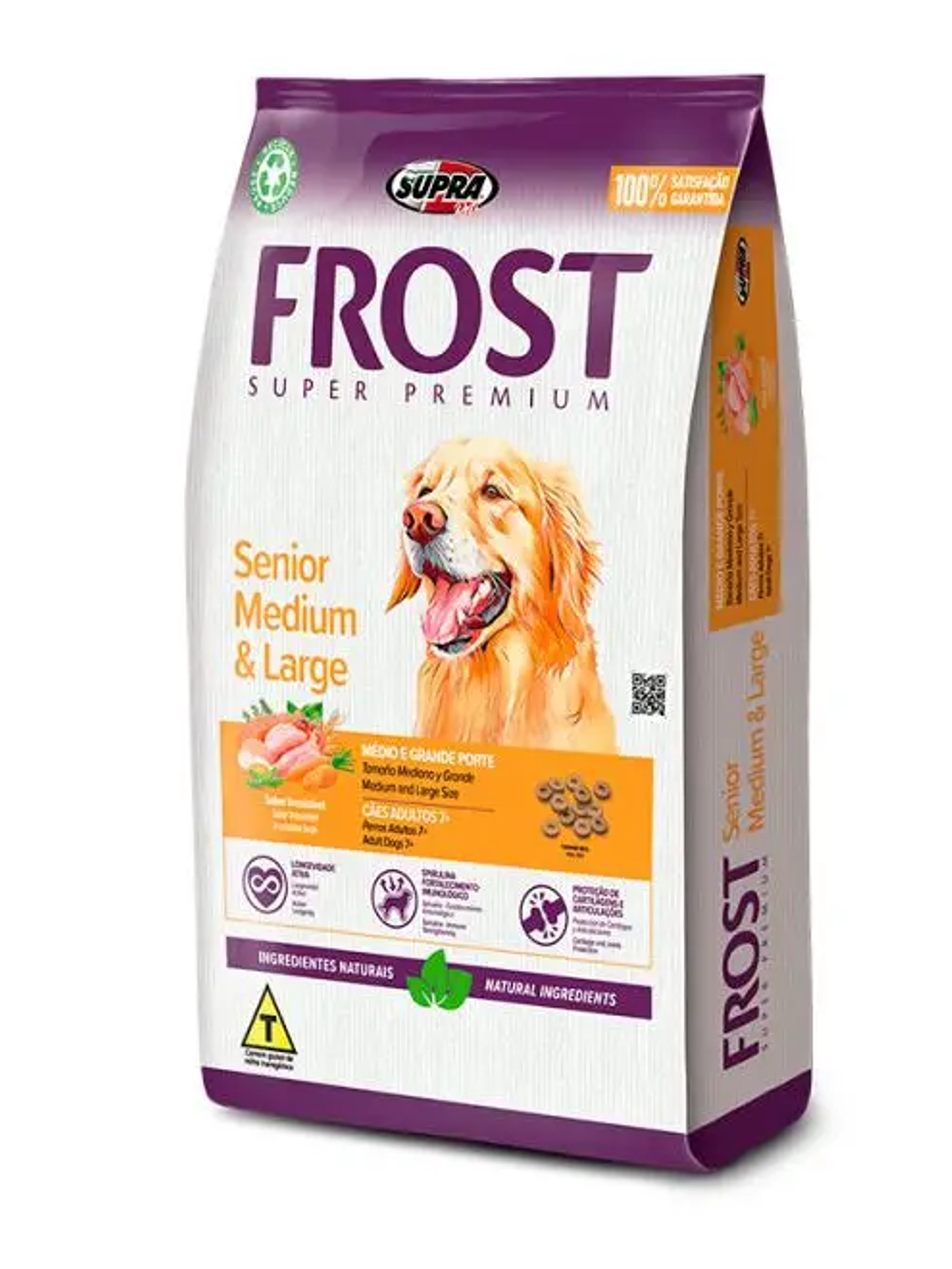 Frost alimento para perro senior raza mediana y grande 15 kg  1