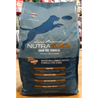 NUTRAGOLD Grain-Free Pescado Blanco 2,25kg