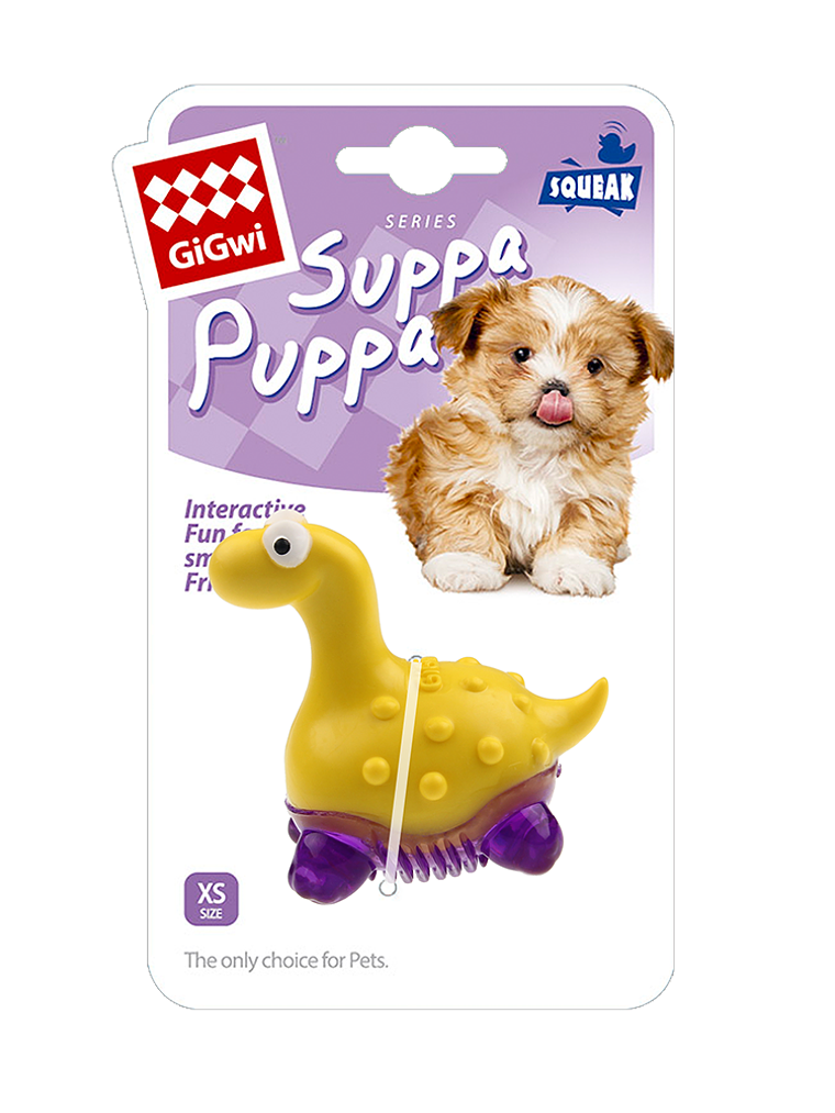 Gigwi Juguete Suppa Puppa (Dinosaurio) 1