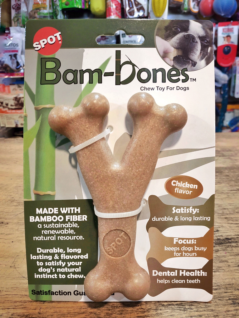 Bam-Bone Hueso (Tipo Y) Sabor Pollo Mediano (54312) 2