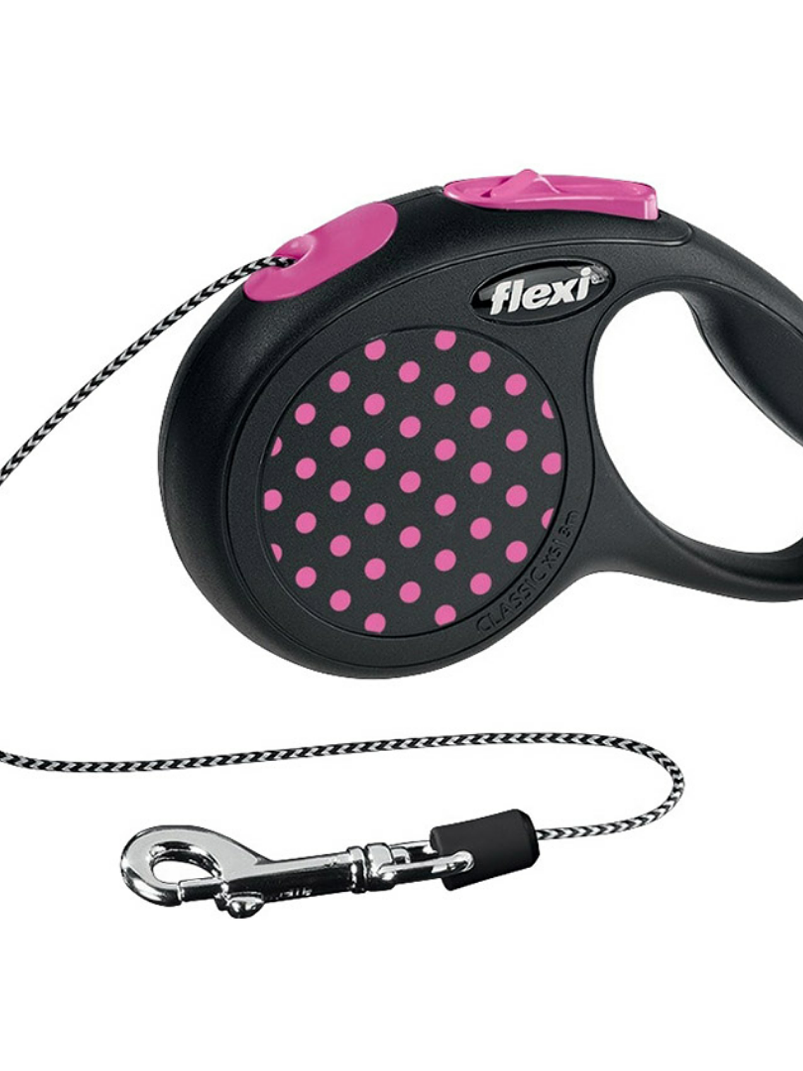 Correa Retractil Flexi M Dots ( 5 MTS) hasta 20 kg 5