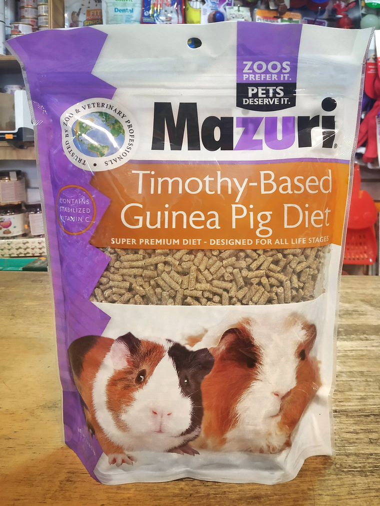 Alimento Mazuri para Cobayo (Timothy) 1kg 2