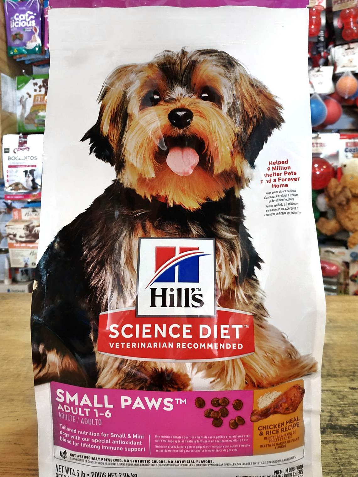 Hill's Small Paws Adulto Raza Miniatura 2,04kg 2