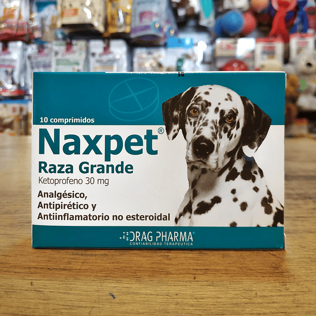 NaxPet Raza Grande 10 Comprimidos 
