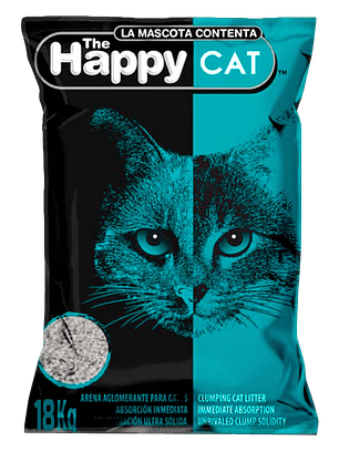 Arena para Gatos Happy Cat 18kg Ultra Aglutinante