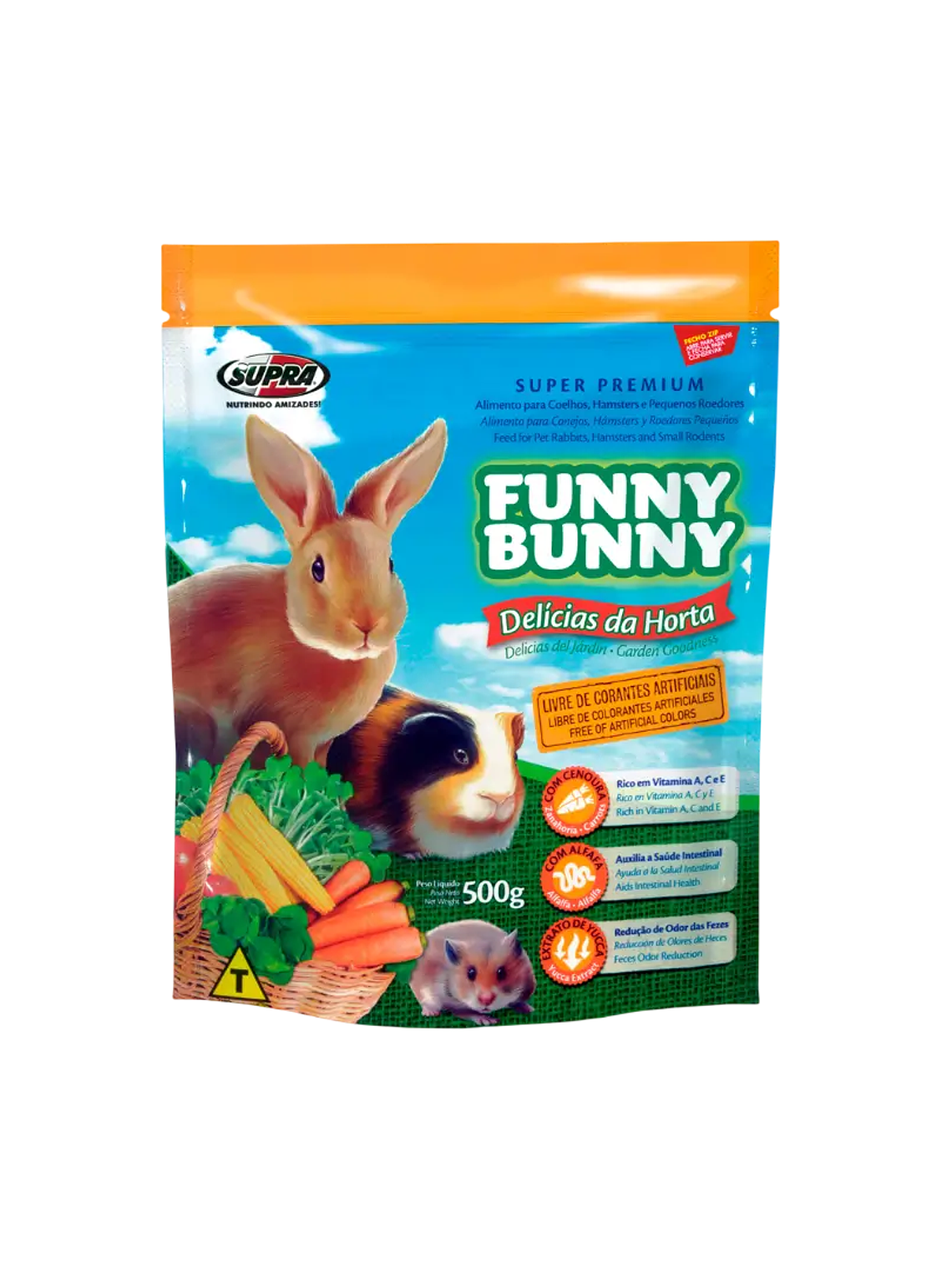 Funny Bunny Delicias Alimento para Roedores 500 g 1