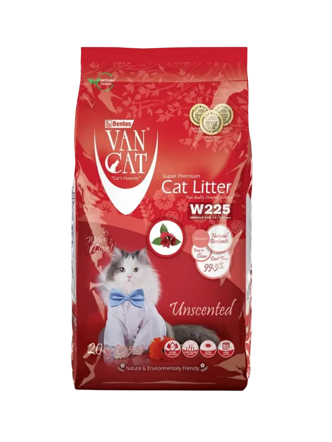 Vancat Arena Aglomerante Compact Sin Aroma 20 kg 1