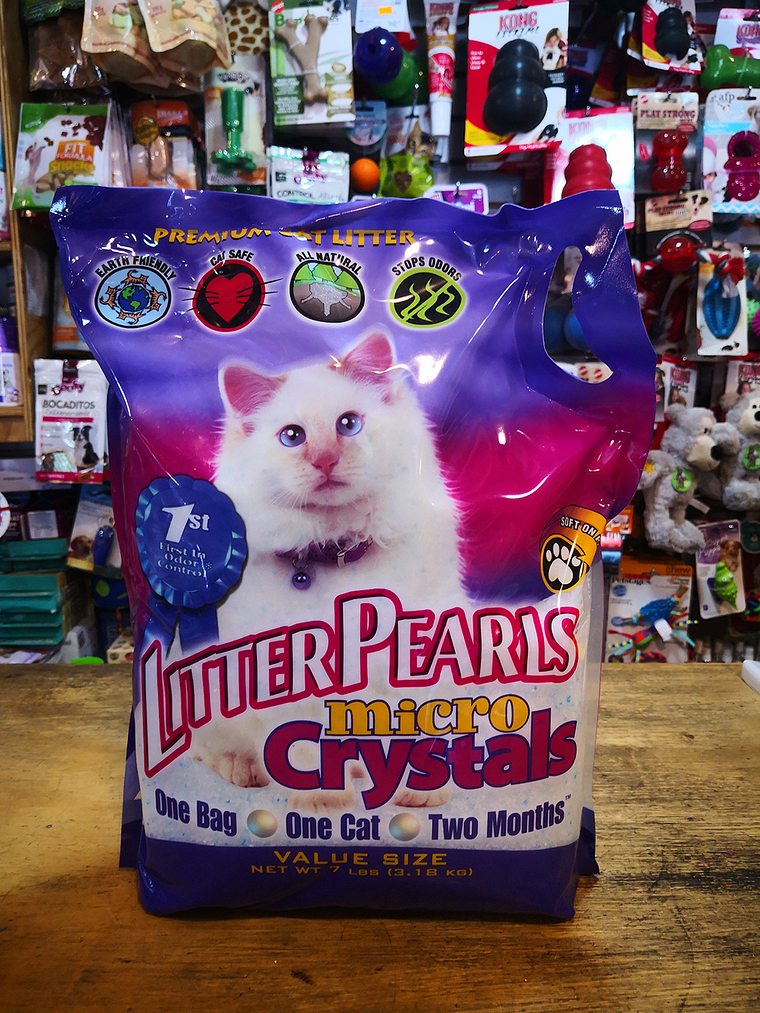 Arena para gato LITTER PEARLS 3.18KG 2