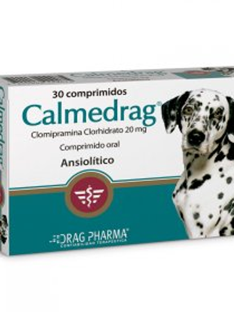 Calmedrag 30 comprimidos 20mg  2