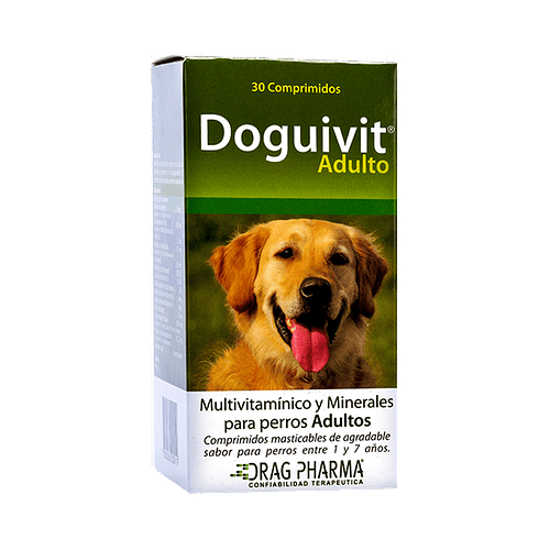Suplemento Doguivit Adulto 60 Comprimidos