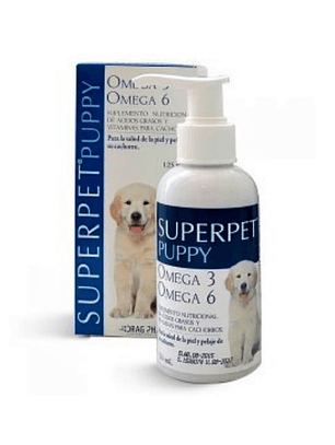SUPERPET OMEGA 3 Y 6 PUPPY 125 ml