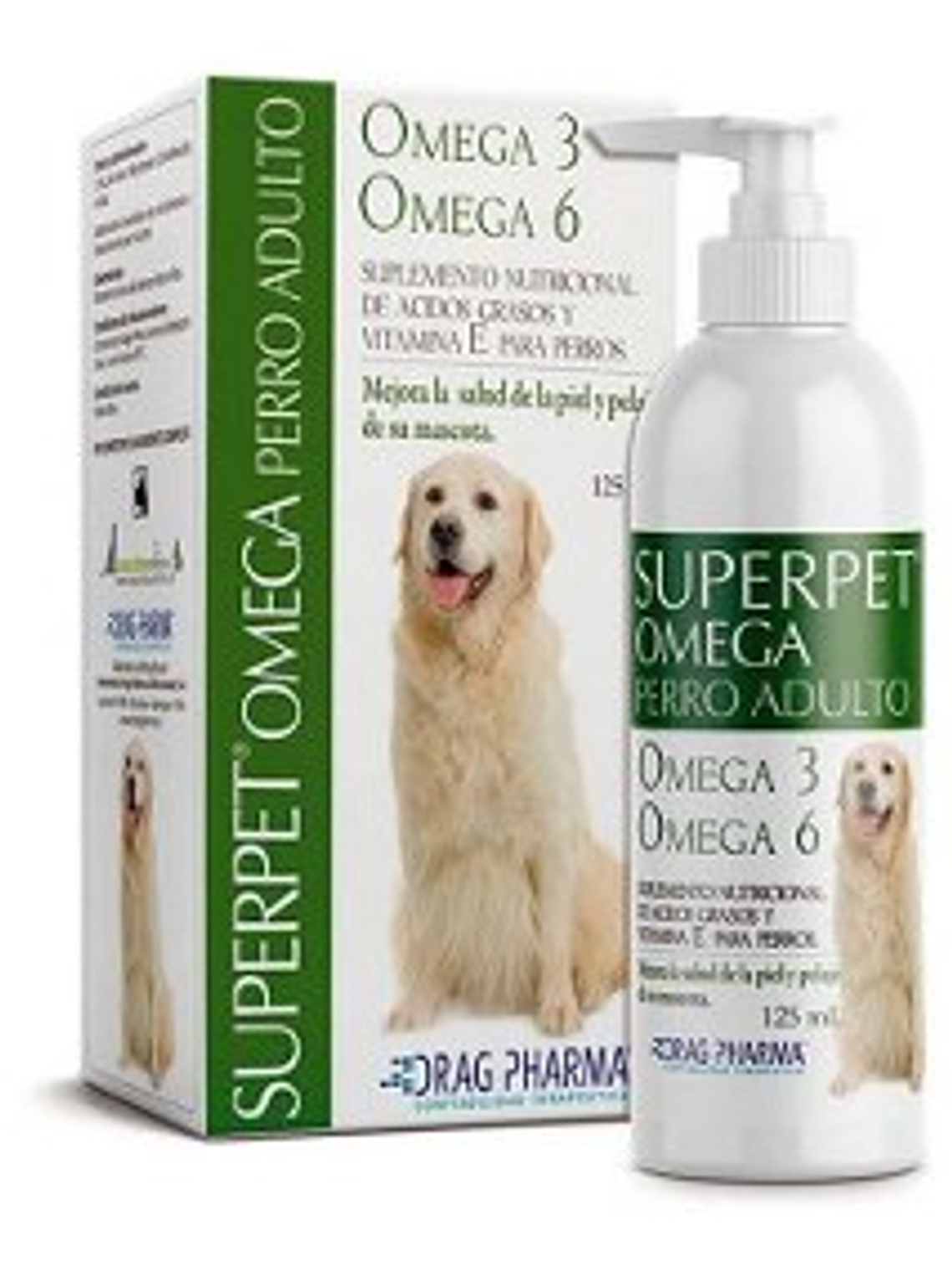 SUPERPET OMEGA 3 Y 6 PERRO ADULTO 125 ml  1