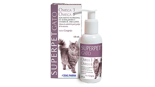 SUPERPET OMEGA 3 Y 6 PERRO GATO  125 ml 