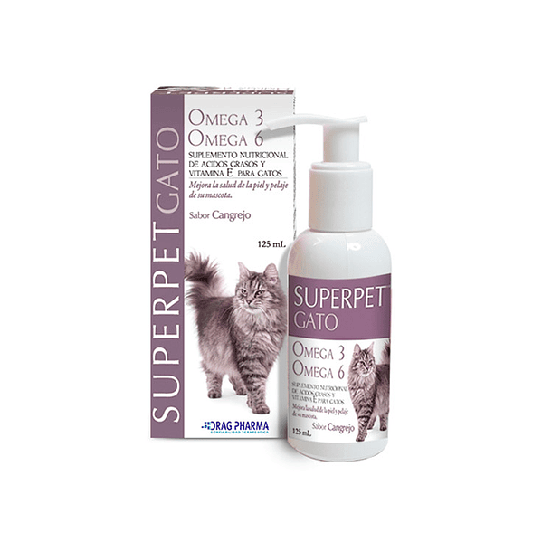 SUPERPET OMEGA 3 Y 6 PERRO GATO  125 ml  1