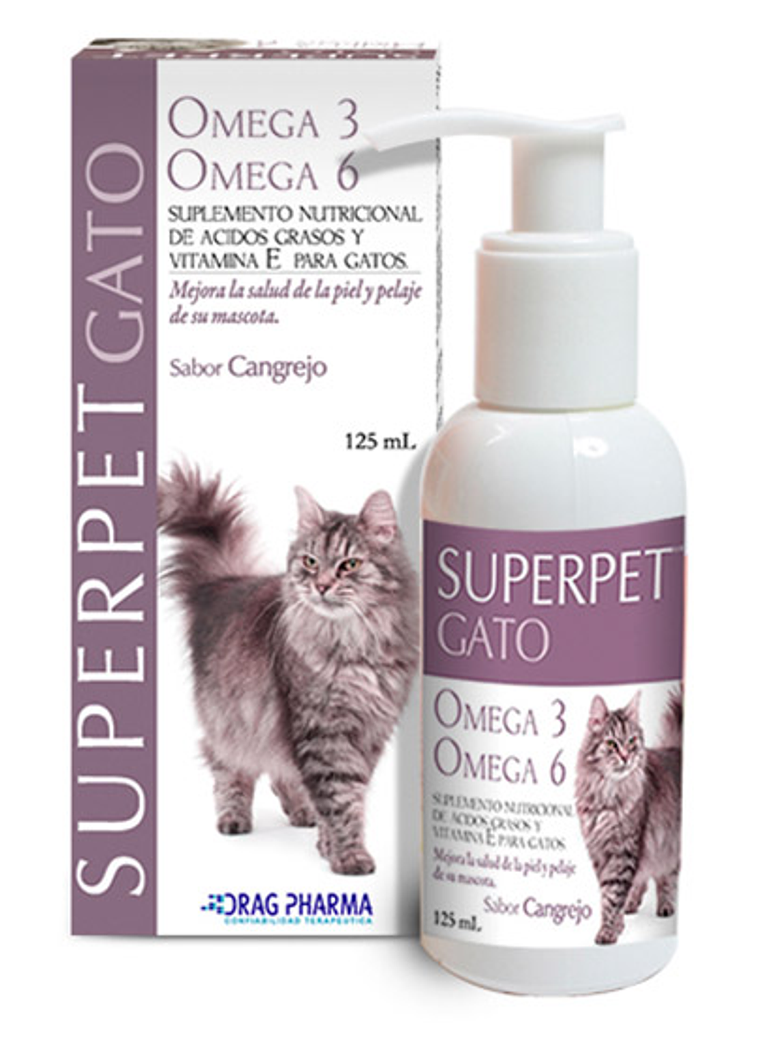 SUPERPET OMEGA 3 Y 6 PERRO GATO  125 ml  1