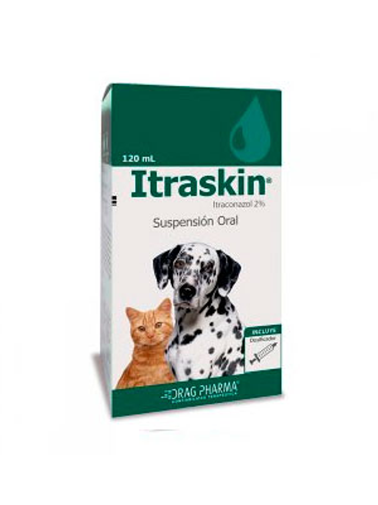 ITRASKIN JARABE 120ml para perro y gato  1