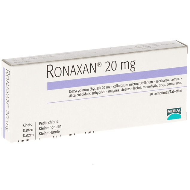 RONAXAN 20mg 20 comprimidos orales 